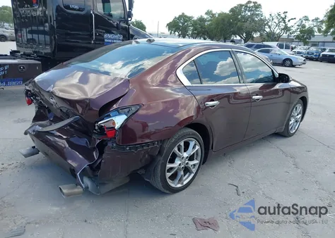 2014 Nissan Maxima 3.5 Sv из США, поврежденный, VIN 1N4AA5AP2EC462078